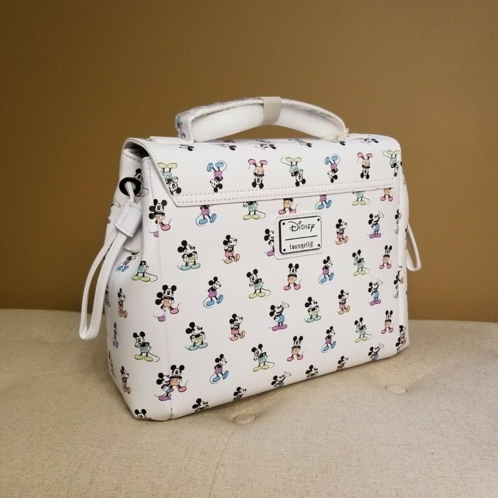 Disney Rainbow Mickey Mouse Pastel Handbag… - Picture 5 of 12